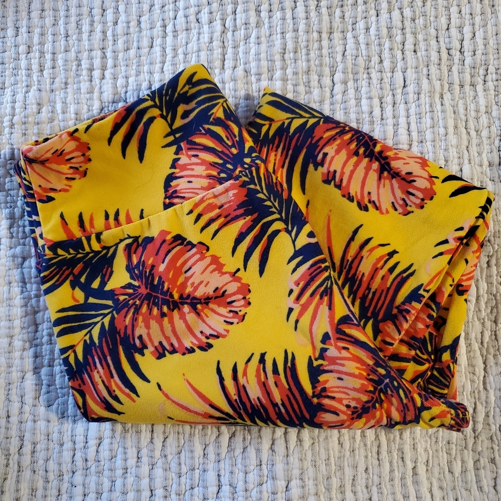 Lularoe Palm leaf Leggings